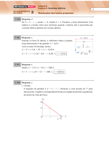 1 Resoluções dos testes propostos