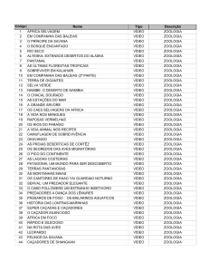 LISTA DE FILMES