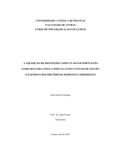 universidade católica de pelotas faculdade de letras curso de pós