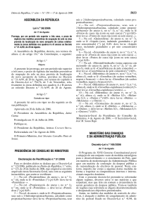 Decreto-Lei n.º 169/2006. - Secretaria