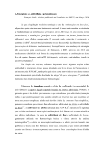 GLOSSÁRIO DE FARMACOLOGIA (Newsletter da SBFTE)