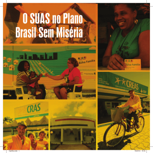 Cartilha: "O SUAS no Plano Brasil Sem Miséria"
