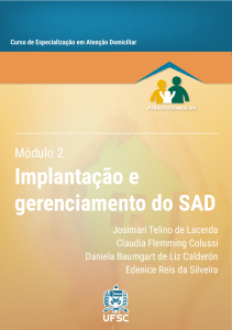 Implantação e gerenciamento do SAD - UNA