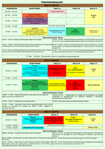 programação - Secretaria Municipal de Saúde - Goiânia-Go