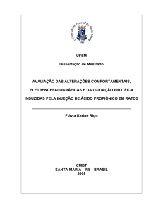 UFSM Dissertação de Mestrado AVALIAÇÃO DAS ALTERAÇÕES