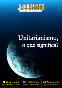 O que é Unitarianismo?