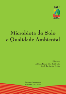 Microbiota do Solo e Qualidade Ambiental - Cis-Guanabara