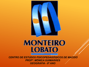américa central ístmica - Escola Monteiro Lobato