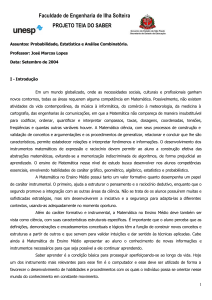 Apostila Estatística e Probabilidade Prof. José Marcos - Feis