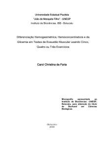 Diferenciação Hemogasimétrica, Hemoconcentradora e da Glicemia