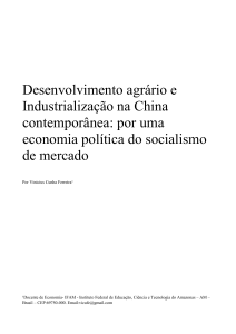 por uma economia política do socialismo de mercado