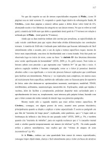 117 No que diz respeito ao uso de termos especializados enquanto
