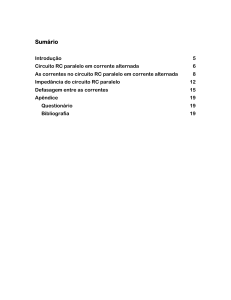 33 - Circuito RC em Paralelo CA