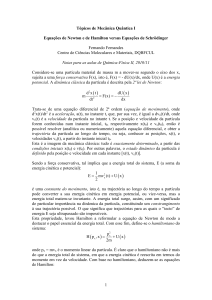 Tópicos de Mecânica Quântica I