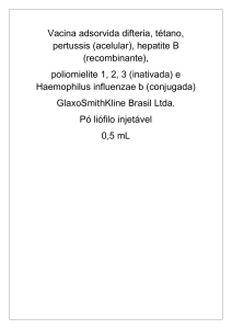 Vacina adsorvida difteria, tétano, pertussis (acelular)