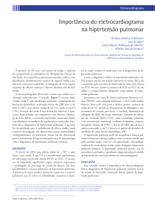 Importância do eletrocardiograma na hipertensão pulmonar