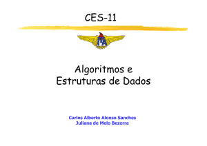 CES-11 Algoritmos e g m Estruturas de Dados