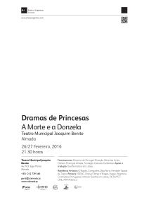 Dramas de Princesas A Morte e a Donzela
