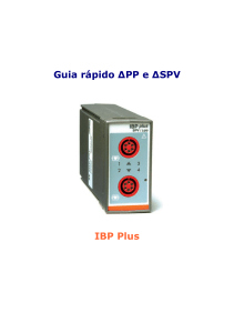 Guia rápido ΔPP e ΔSPV IBP Plus