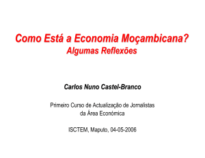 2006b_Como Esta a Economia Mocambicana ISCTEM