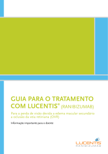Guia para o tratamento com Lucentis