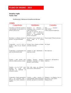 PLANO DE ENSINO