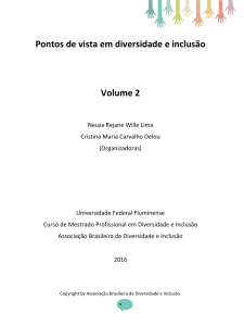 Pontos de vista em diversidade e inclusão Volume 2