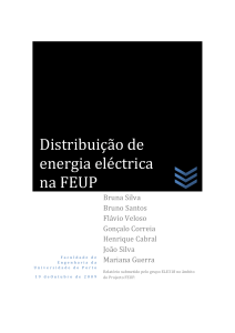 Distribuição de energia eléctrica na FEUP