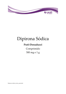 Dipirona Sódica