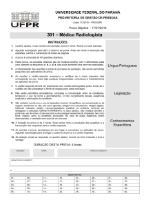 Médico Radiologista-PROGEPE 2016 - NC