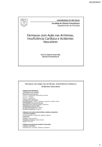 Fármacos com Ação nas Arritmias, Insuficiência