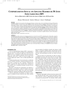 comportamento sexual em adultos maiores de 50 anos