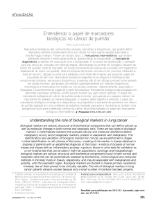 Entendendo o papel de marcadores biológicos no câncer de pulmão*