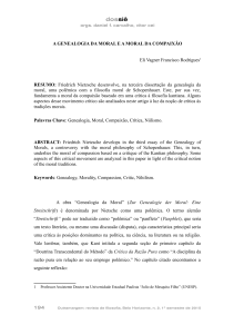 A Genealogia da Moral e a Moral da Compaixão