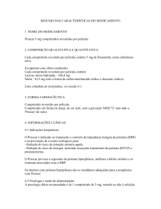 RESUMO DAS CARACTERÍSTICAS DO MEDICAMENTO 1. NOME