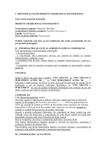 Passiflora incarnata - Folheto informativo
