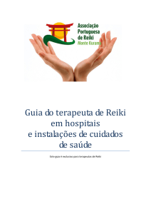 Guia do terapeuta de Reiki em hospitais e instalações de cuidados