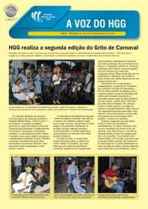 HGG realiza a segunda edição do Grito de Carnaval