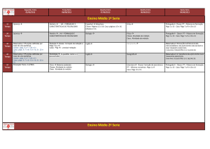 Ensino Médio 1ª Serie Ensino Médio 2ª Serie