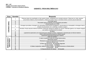 Gabarito Preliminar da Prova Multimídia (em PDF) - Coseac