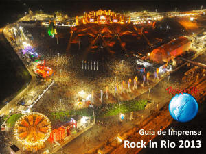 palco sunset - Rock in Rio