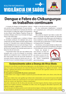 Dengue e Febre do Chikungunya