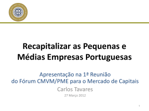 Raising capital in Portugal