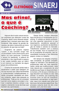 Mas afinal, o que é Coaching?