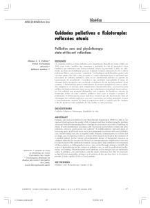 11_Cuidados paliativos.p65 - Centro Universitário São Camilo