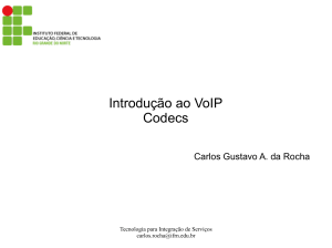 Introdução ao VoIP Codecs