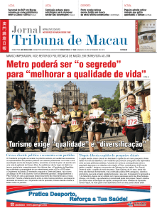 Jornal - Tribuna de Macau