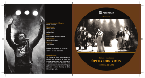 ópera dos vivos - Companhia do Latão