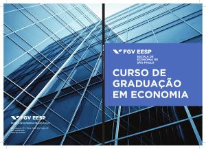 curso de graduação em economia - FGV-EESP