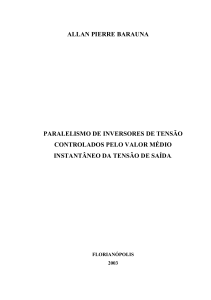 allan pierre barauna paralelismo de inversores de tensão